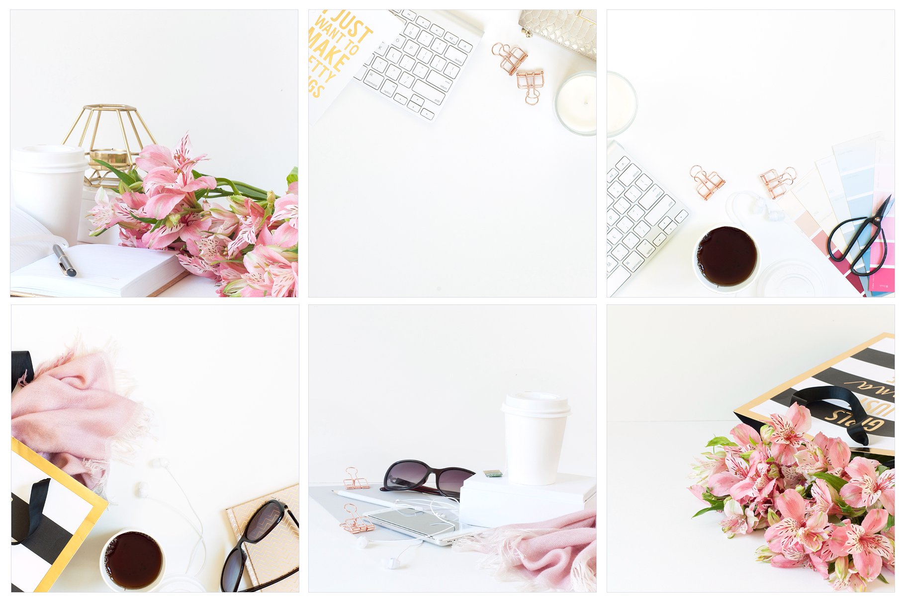 小资生活方式场景样机模板 Lifestyle Bundle插图(1)