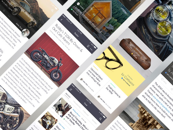 Kauf 阅读应用界面素材之家精选sketch素材