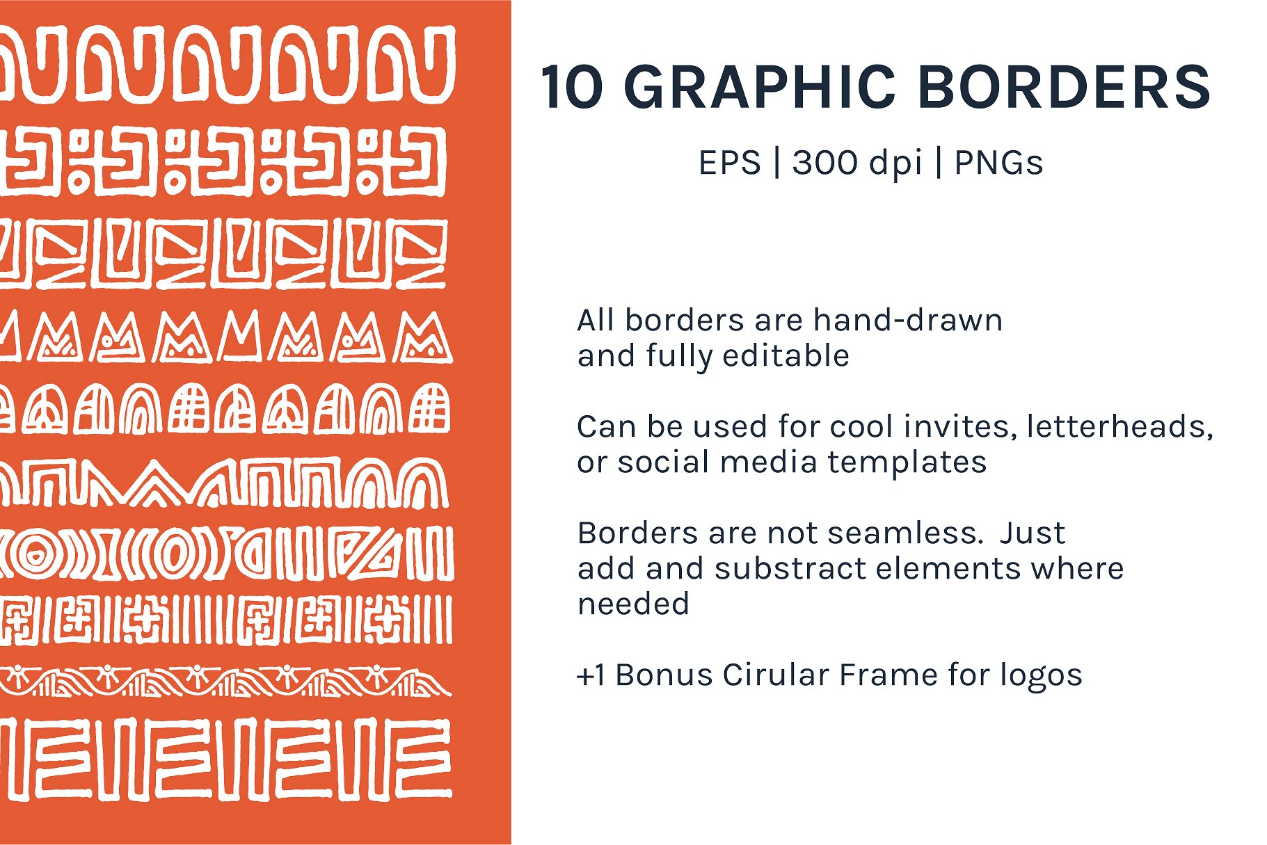 抽象传统部落线条图案纹理 Abstract Tribal | Boards + Patterns插图(6)