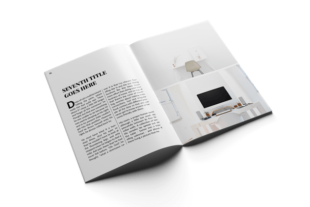 时尚高端多用途的杂志画册设计模板 Blanc Magazine插图(8)