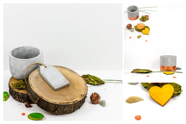 时尚摄影照片相框框架样机套装 Frame Mockup & Styled Photo Pack插图(1)