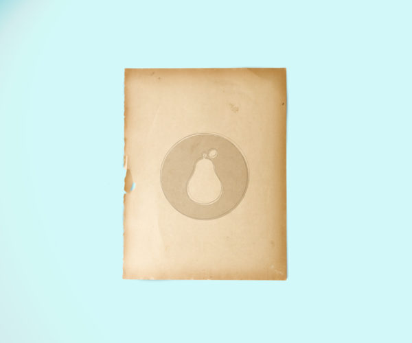 复古老式残纸样机模板