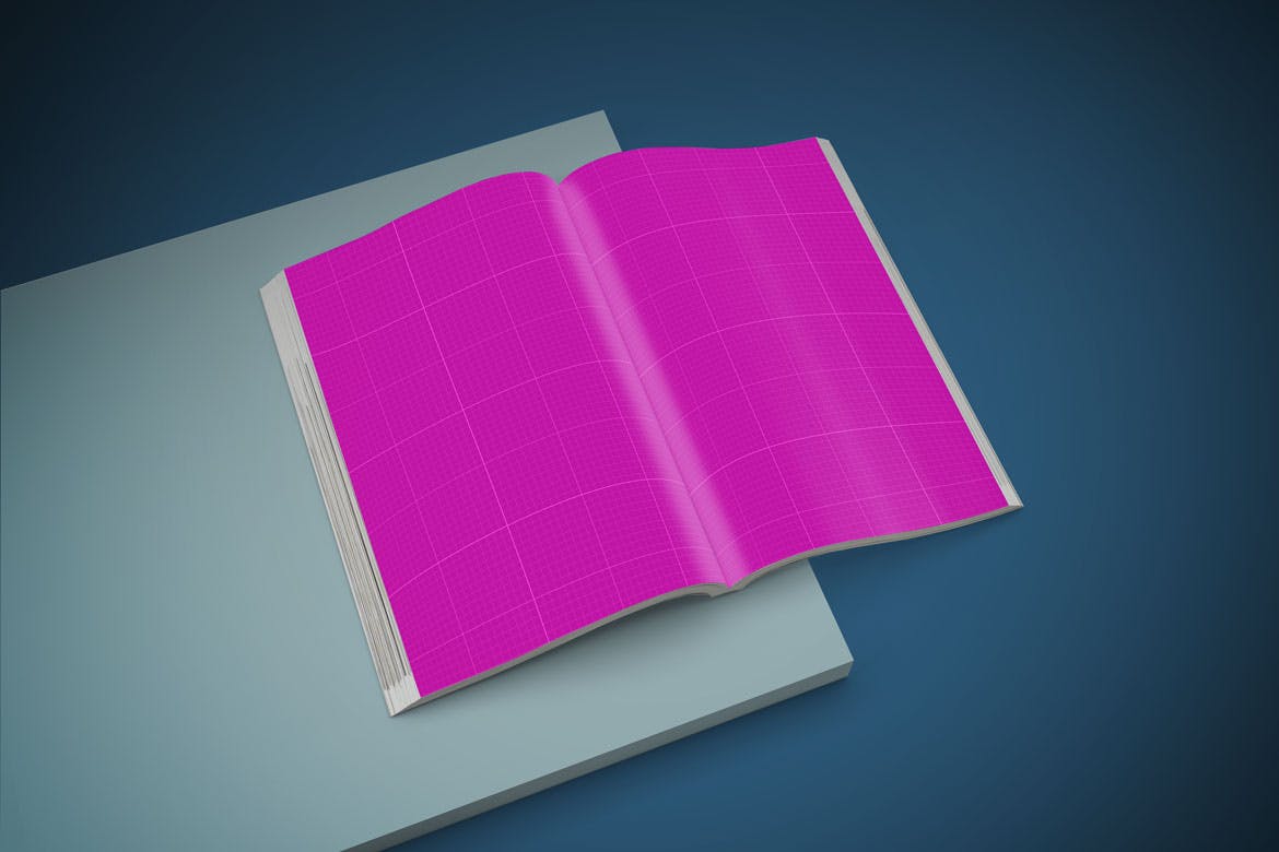 精品杂志封面&内页排版设计样机模板v1 Magazine Mockup V.1插图(10)