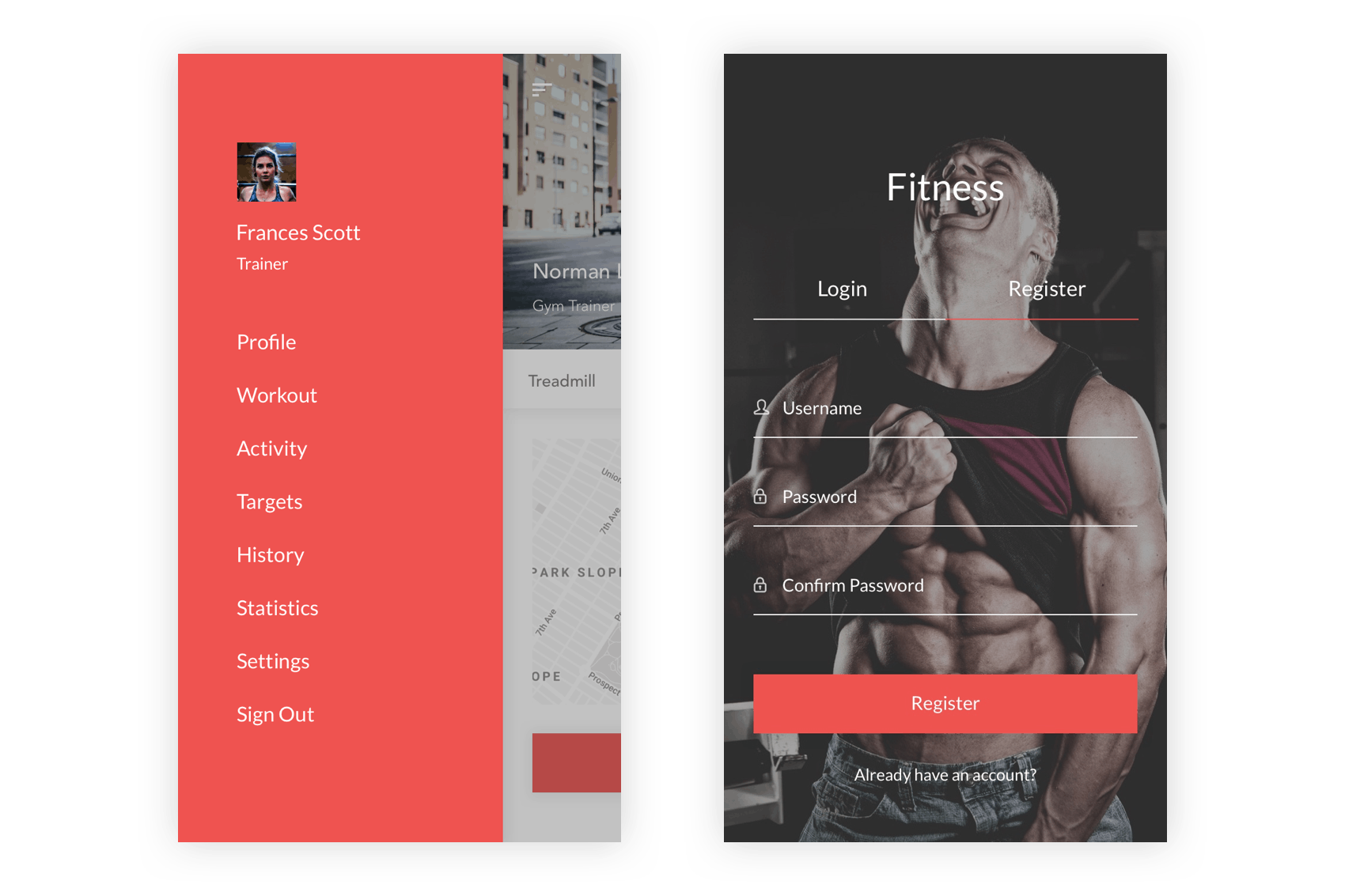 健身运动主题APP应用用户界面UI工具包[for Sketch] Fitness – Health, Workout & Gym UI Kit for Sketch插图(2)
