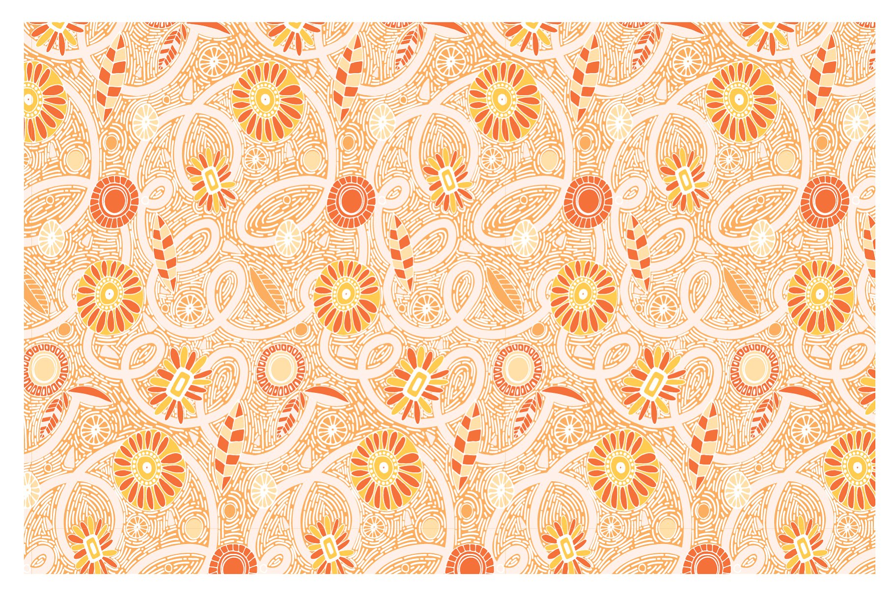 梦幻繁花似锦水彩手绘花卉蝴蝶树叶矢量图形 Fantasy Flowers, Floral Wreaths插图(20)