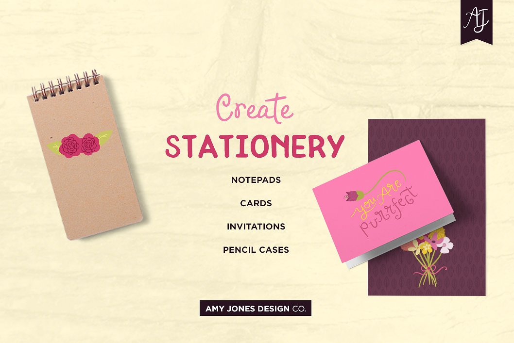 25款手绘母亲节&春季设计素材下载[ai,png]插图(3)