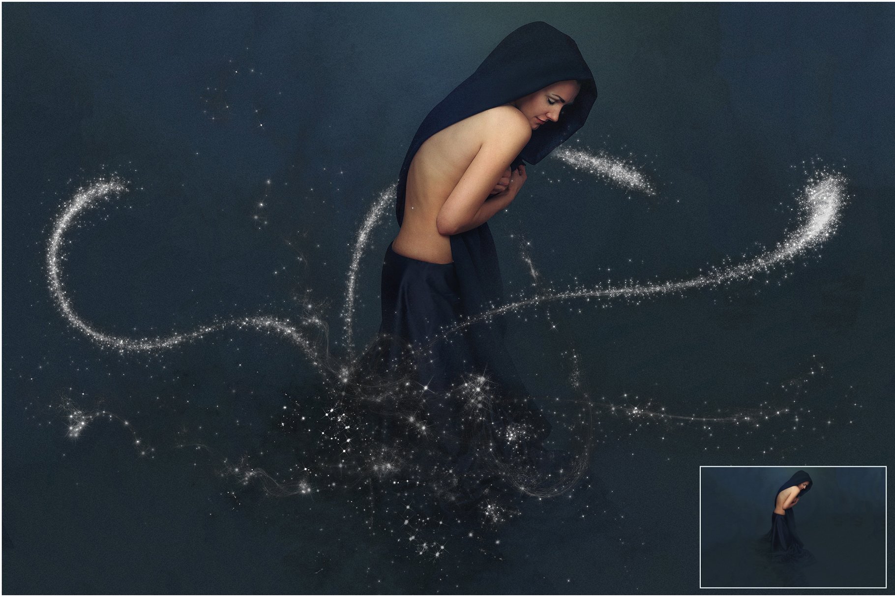 5K高分辨率创意梦幻闪粉叠层背景 5K Pixie Dust Overlays Color Edition插图(4)