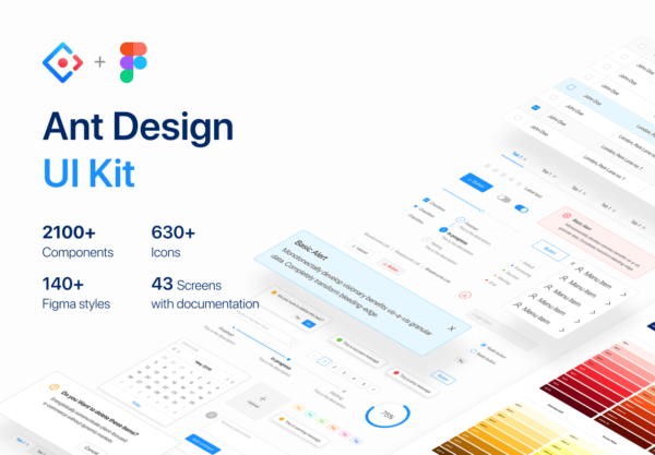 素材库下午茶：Figma打造的网页设计系统组件套装[Fig]
