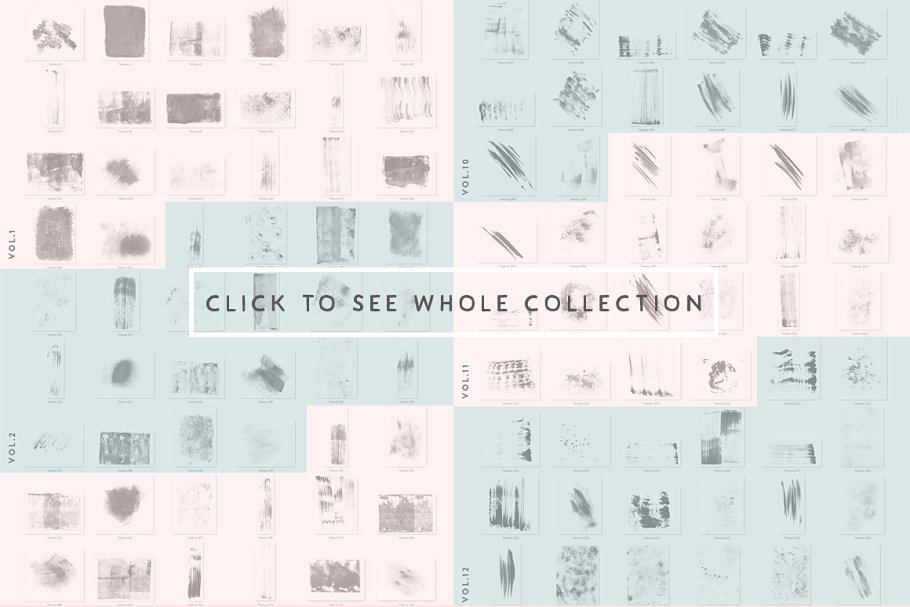 252种五颜六色的油漆纹理素材包 252 Assorted Real Paint Textures插图(1)