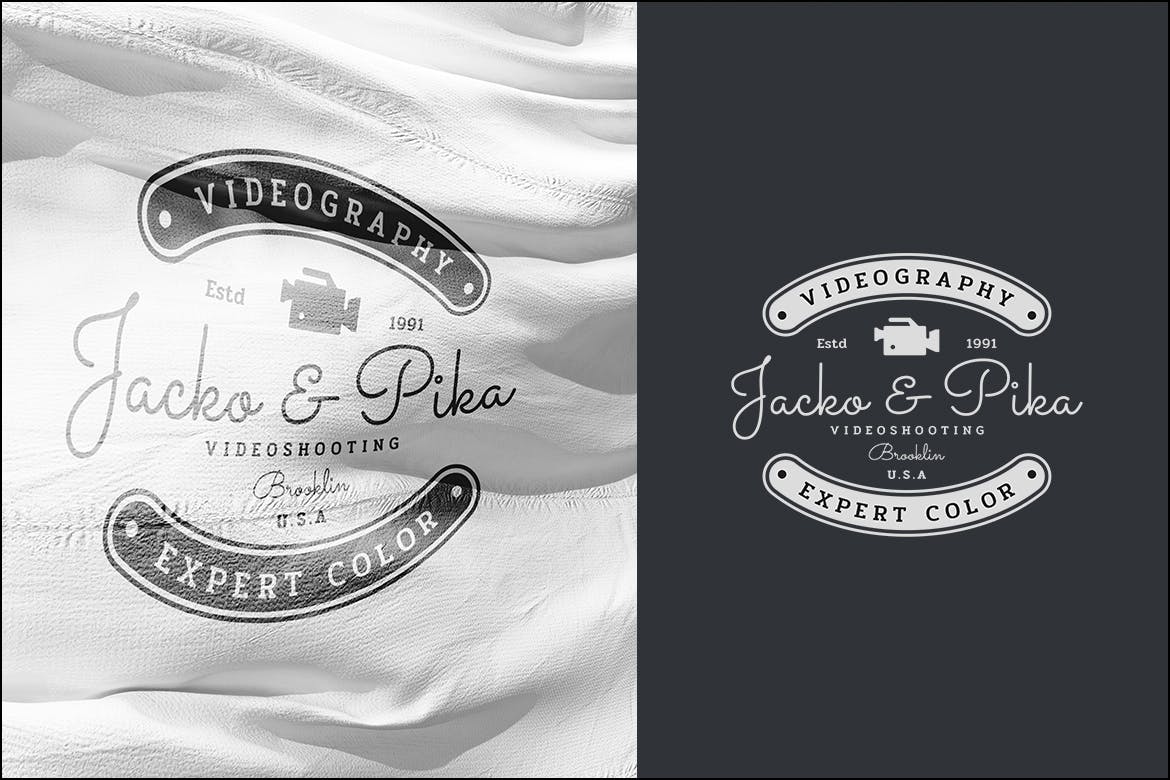 欧美复古设计风格品牌素材库精选LOGO商标模板v8 Vintage Logo & Badge Vol. 8插图(3)