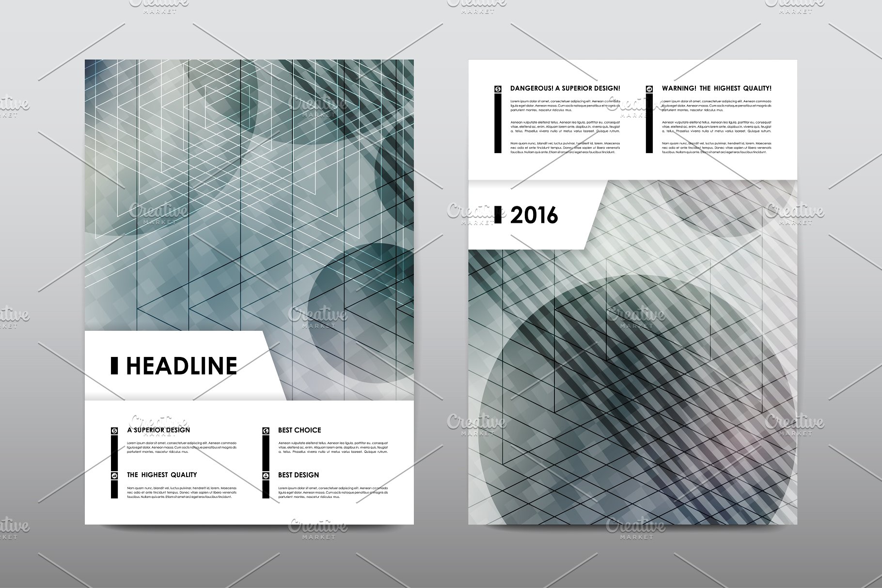 50+商业企业宣传小册子模板 50+ Business Brochures Bundle插图(37)