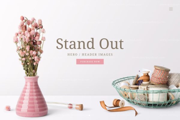 经典样机模板v3-优雅场景样机/巨无霸Banner模板 Simple Homes Mockup Vol. 3