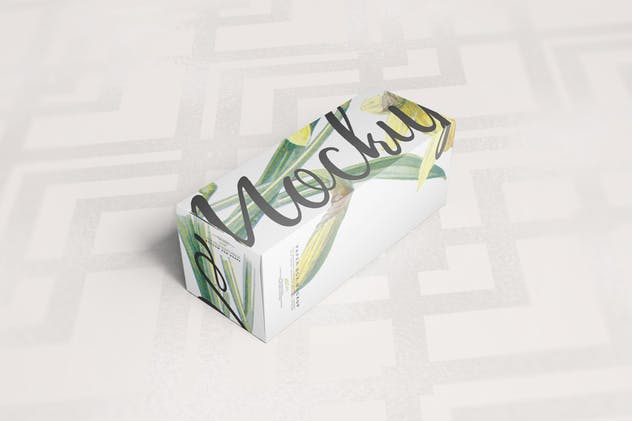 葡萄酒/饮料瓶包装纸盒样机9 Paper Box Mockup 09插图(10)