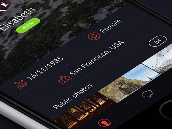 iOS Messaging App素材之家精选sketch素材