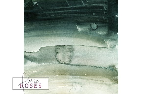 霜白玫瑰花水彩画设计素材 Frosty Roses Watercolor Flowers Set插图(25)