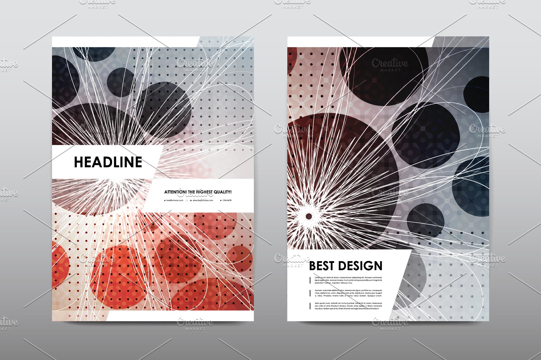 50+企业画册模板合集 50+ Business Brochures Bundle插图(28)