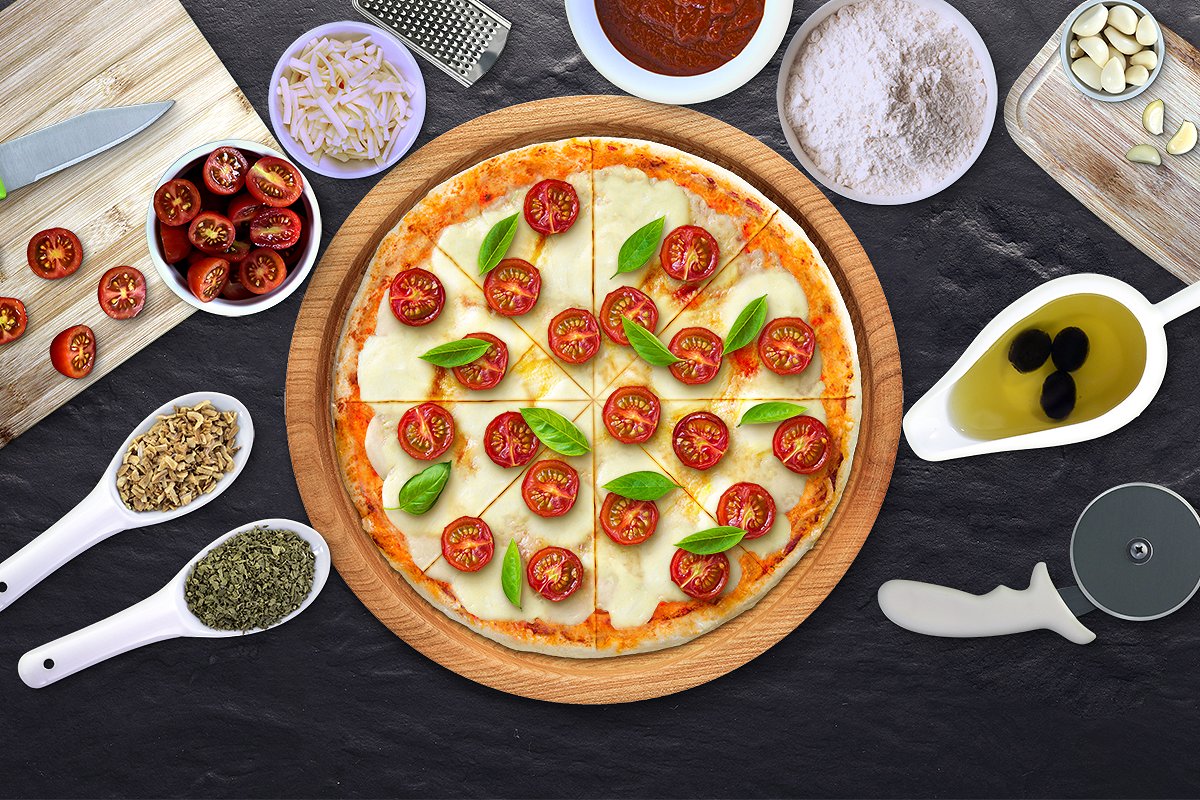 美味食品披萨样机和场景生成器【Pizza Creator & Scene Generator】插图(15)