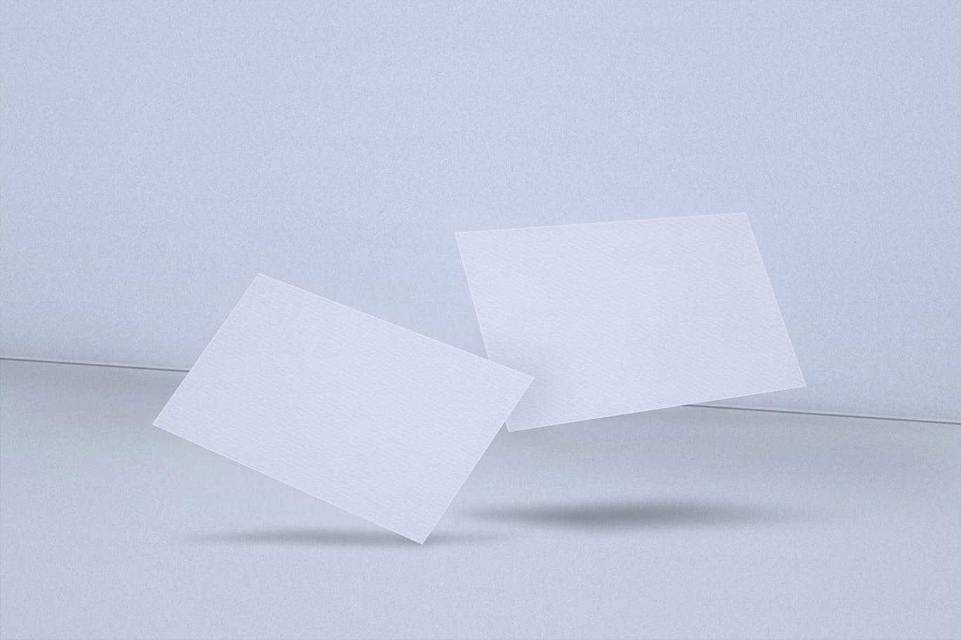 简约名片设计效果图样机03 Business Card Mockup 03插图(1)