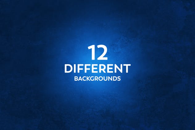 抽象深蓝色Grunge肮脏纹理背景 Abstract Grunge Texture Backgrounds插图(3)