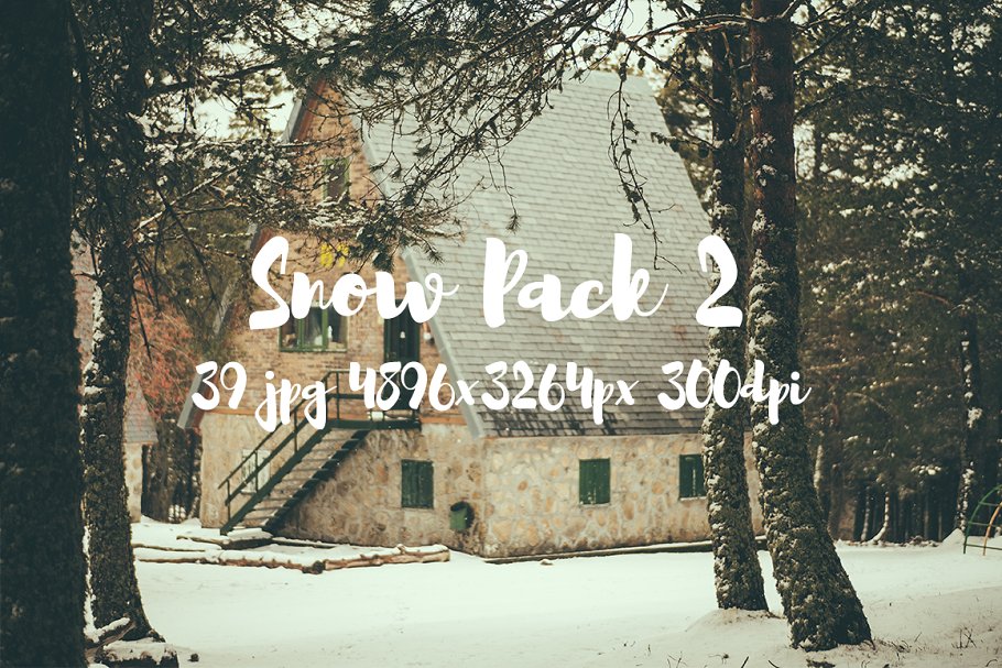 白雪茫茫雪景高清照片素材 Snow Photo Pack II插图(7)