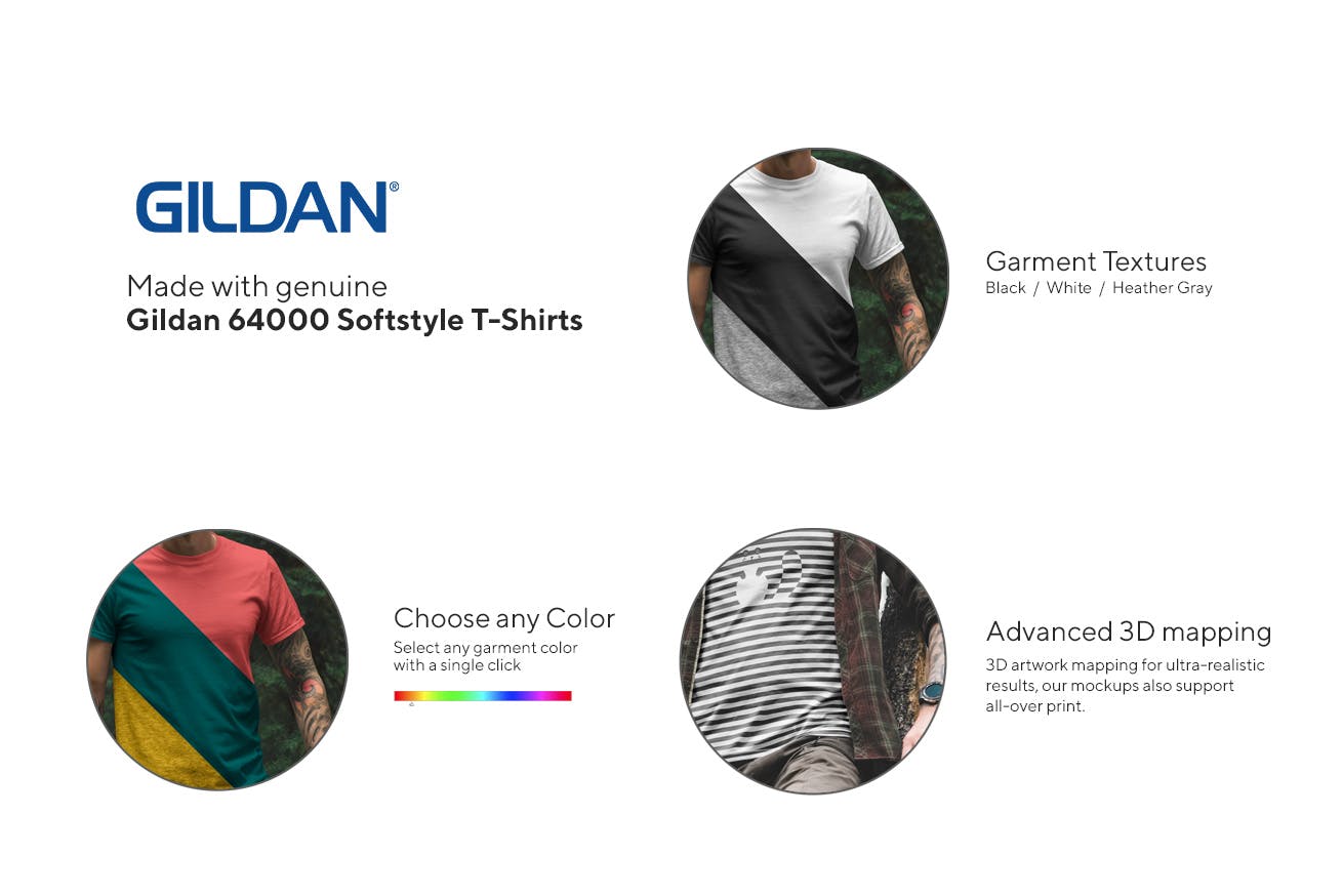 男士T恤印花设计户外场景模特上身效果样机v1 T-Shirt Mockup Adventure Edition Vol. 1插图(7)