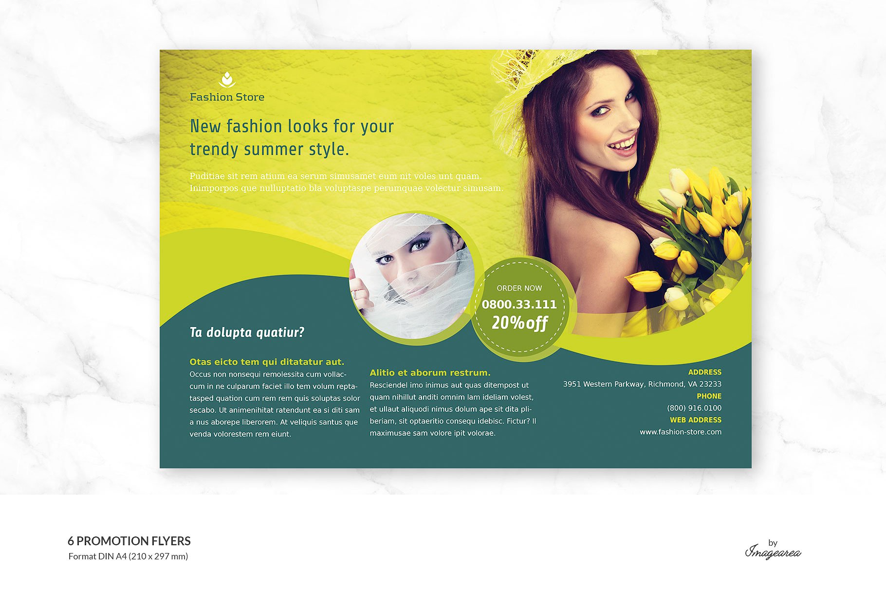 6款促销海报设计模板 6 Promotion Flyers插图