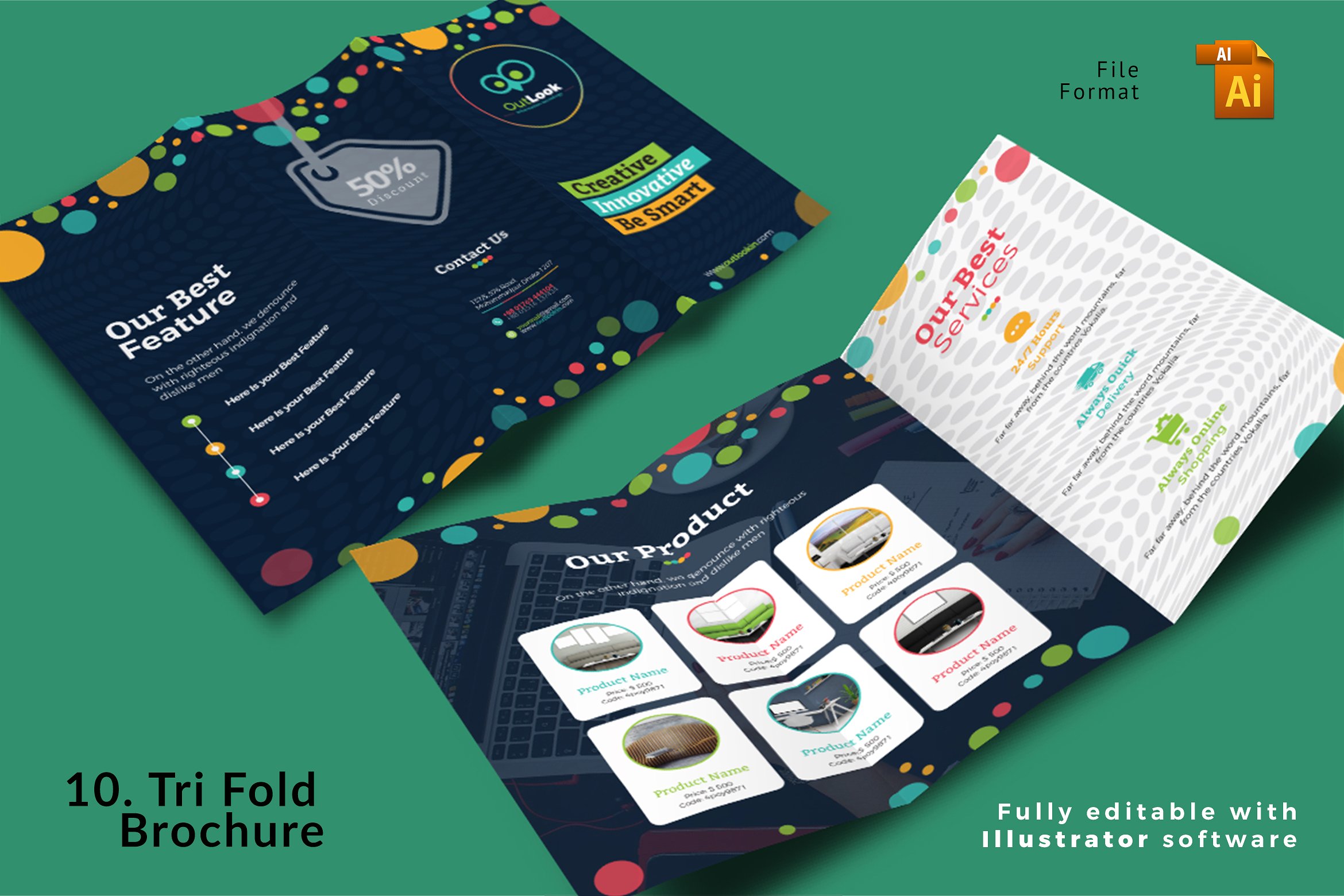 超级品牌 VI 展示样机集合 Branding Corporate Identity插图(11)