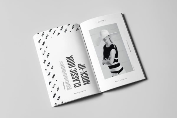 经典书籍样机模板 Classic Book Mock-up