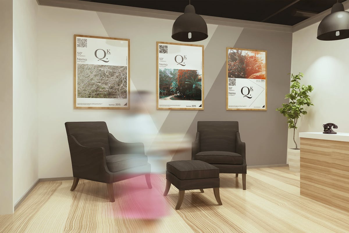 复古高档办公室品牌场景样机 Vintage Office Branding Mockups插图