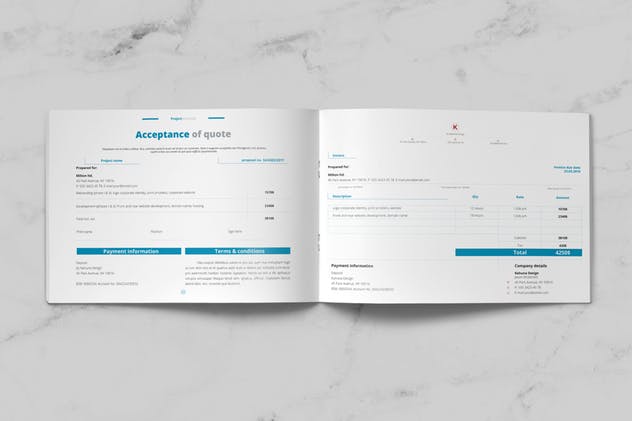 企业项目建议书/提案设计INDD模板 Project Proposal插图(8)