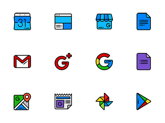 22 枚谷歌套件图标素材之家精选sketch素材