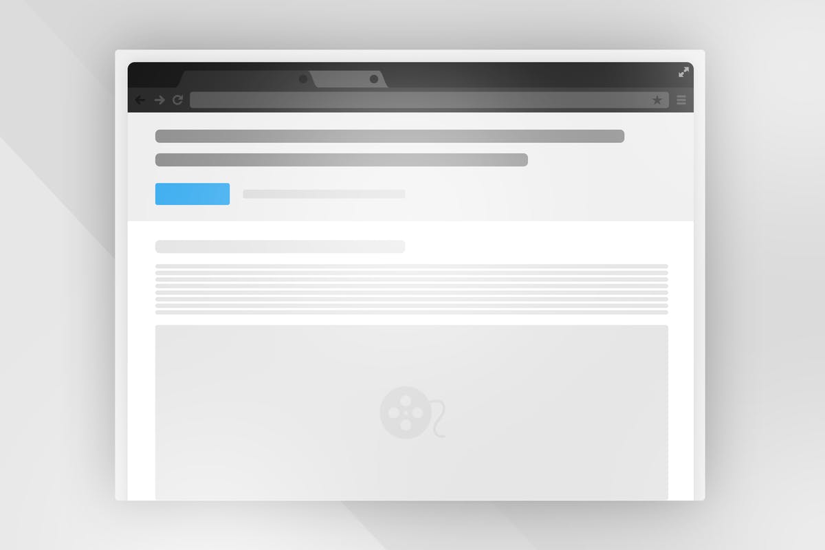 着陆页线框图网页设计素材 wireframe插图
