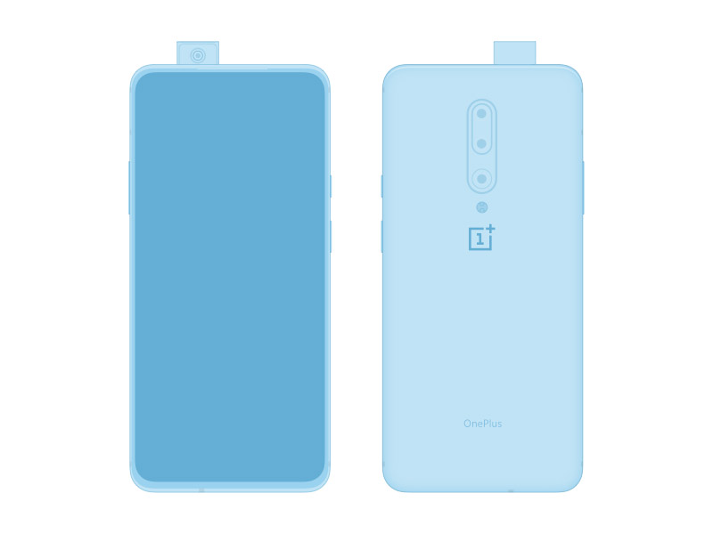 OnePlus 7 Pro 线框模型素材之家精选sketch素材
