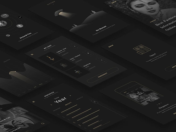 Elegance 时尚界面包素材之家精选sketch素材