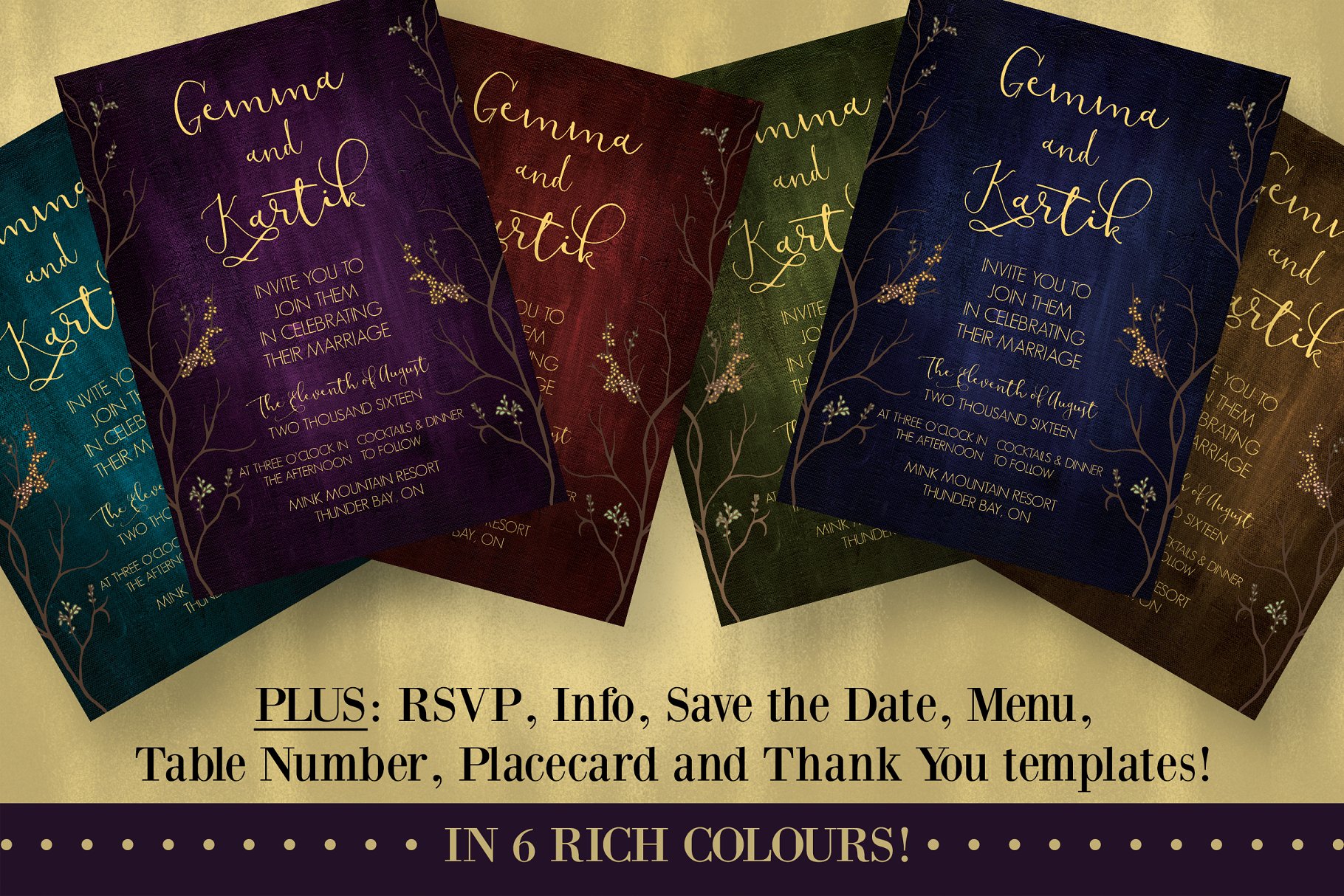 皇家婚礼设计物料素材合集 The Royal Wedding Suite插图