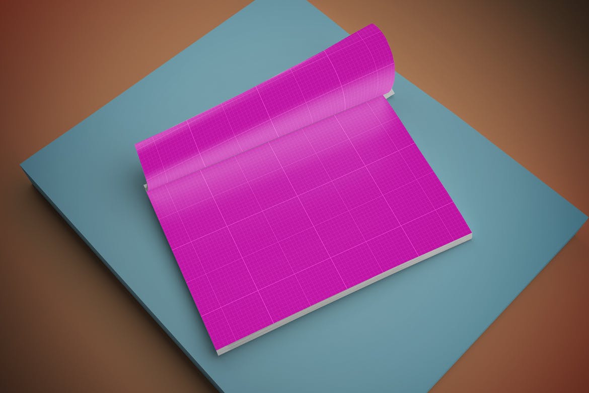 精品杂志封面&内页排版设计样机模板v1 Magazine Mockup V.1插图(11)