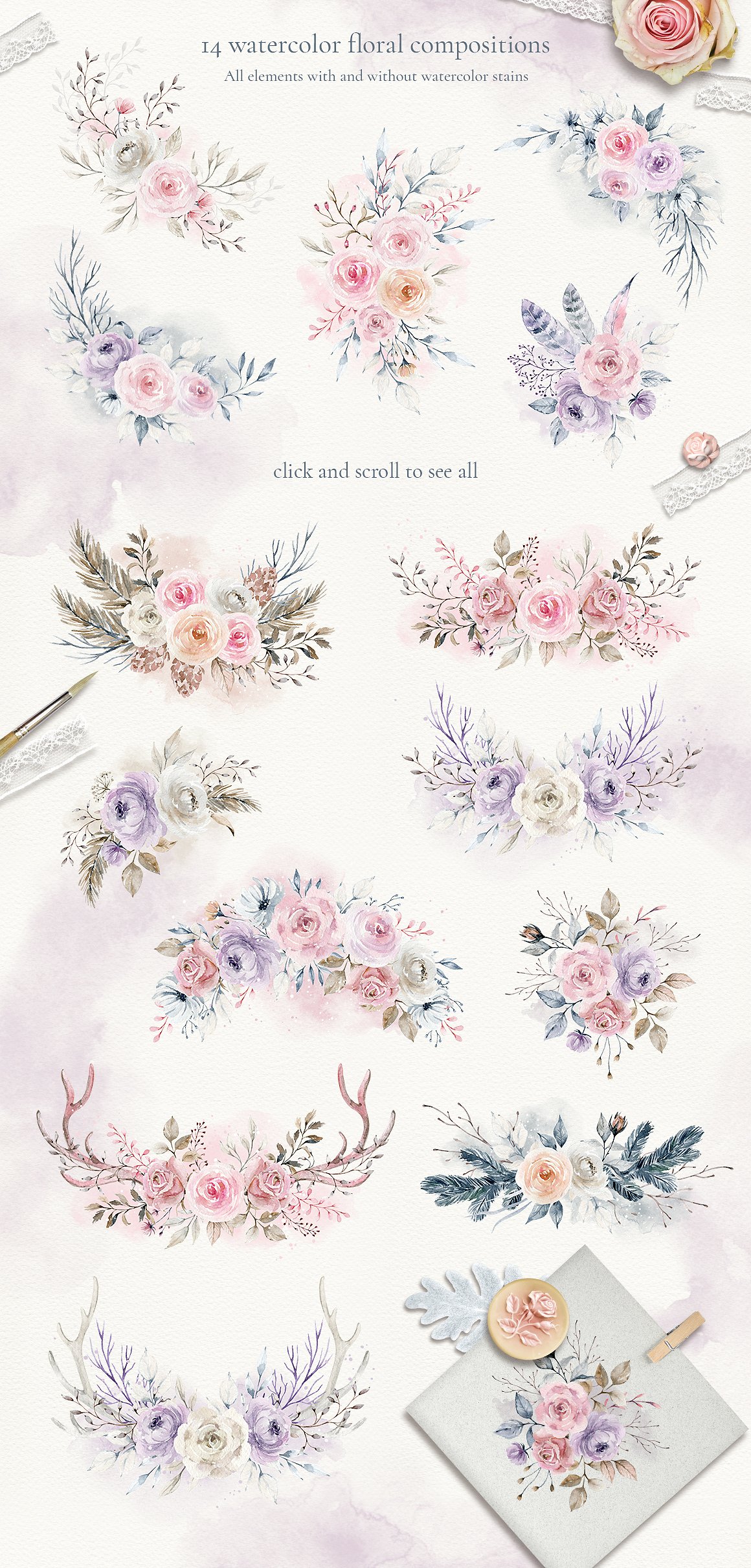 神奇和优雅的冬季森林素材合辑下载3.31GB[png,jpg,abr]插图(5)