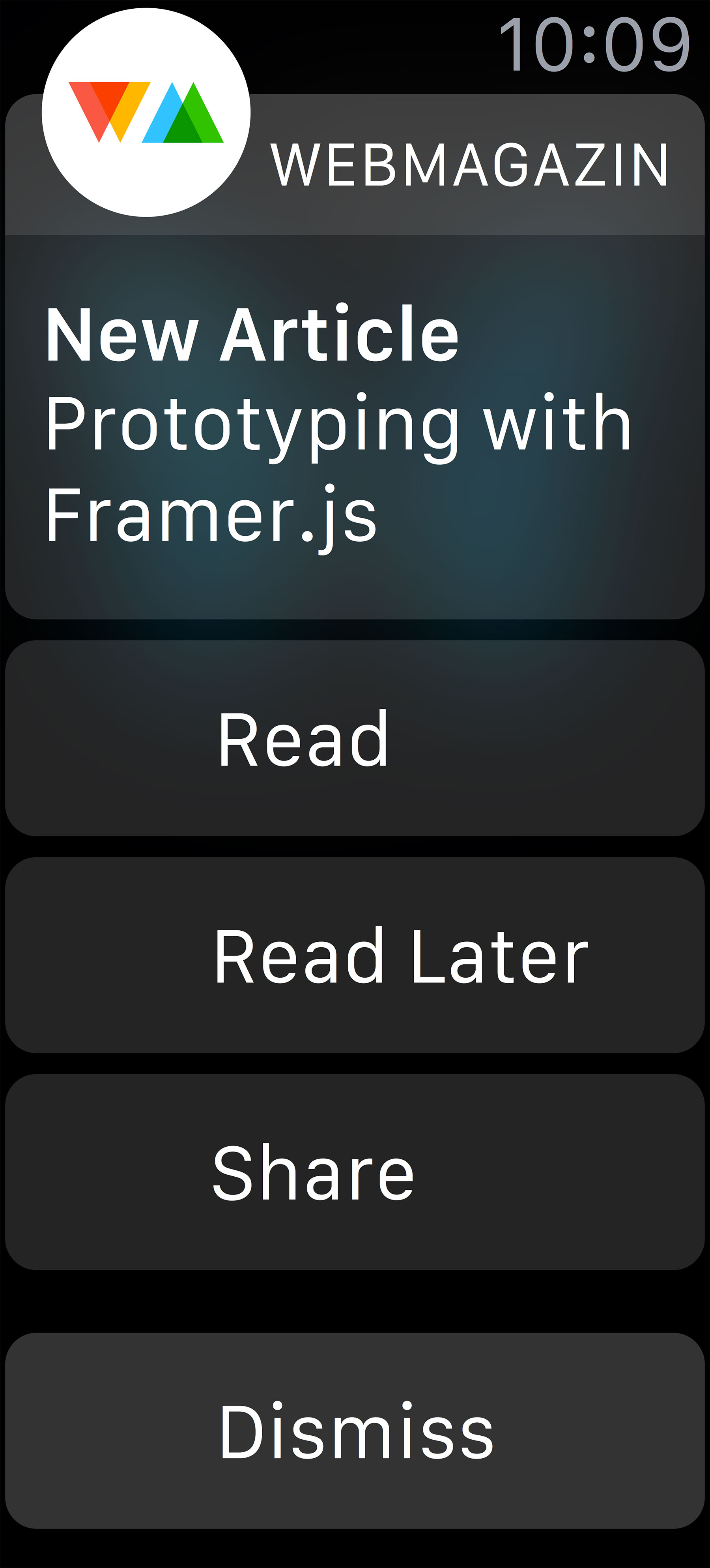 Apple Watch Notification