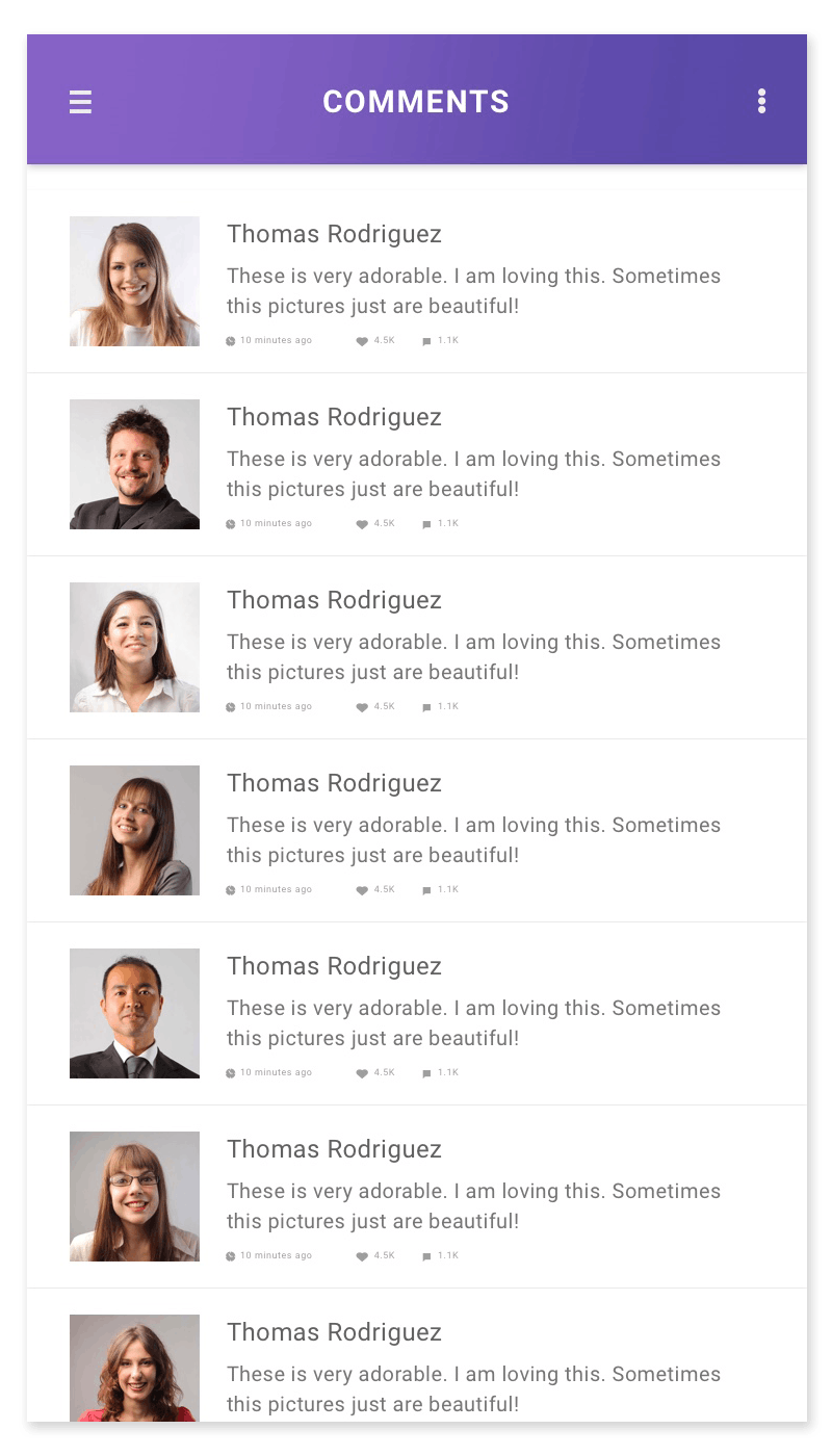 非常符合国情的社交媒体移动APP UI KITS(SKETCH)插图(12)