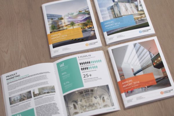 企业画册产品手册样机Vol.1 Magazine Mock-up Vol.1