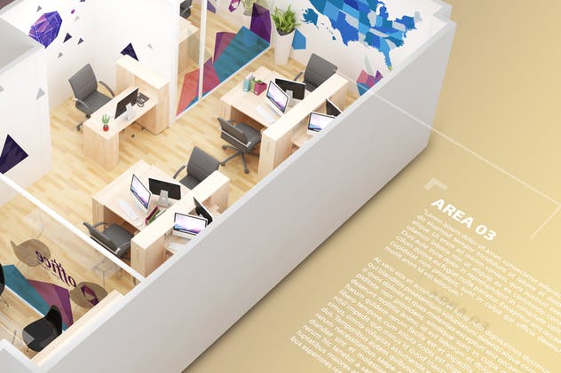 小型办公会议室会客室场景品牌Logo样机 Mockup Branding For Small Offices插图(12)