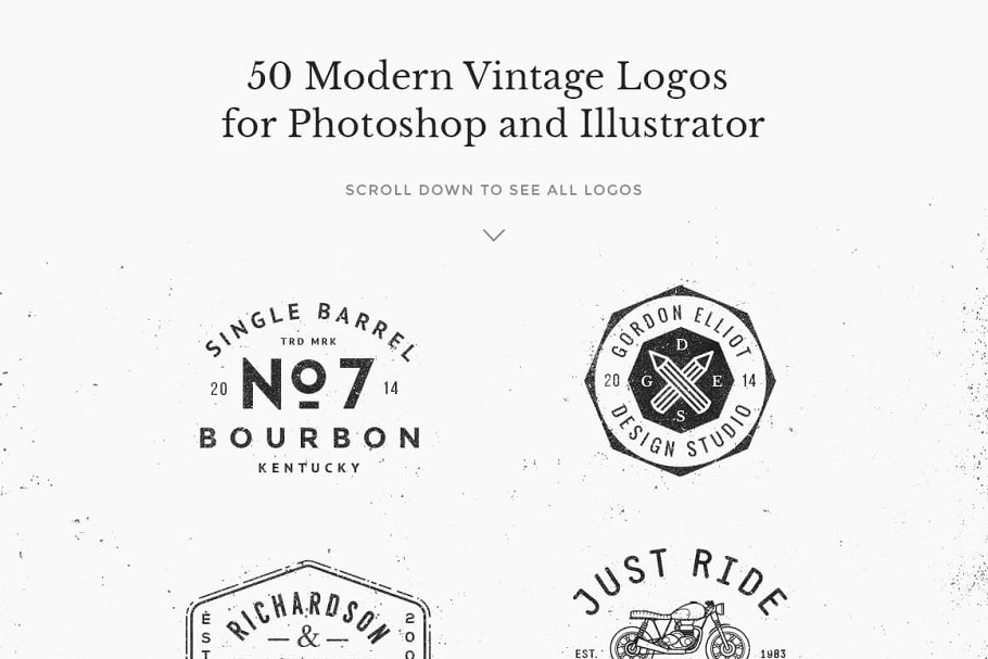 50+ Logo样机&模板合集[2.32GB] 50 Logo Mock-ups + 50 Logo Templates插图(3)