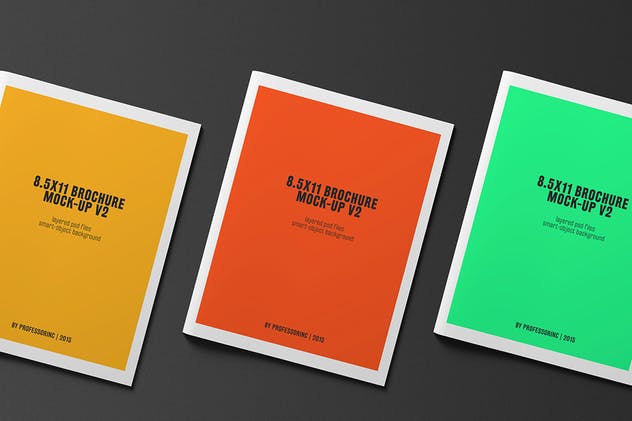 企业商务画册/目录样机 8.5×11 Brochure / Catalogue Mock-up插图(8)