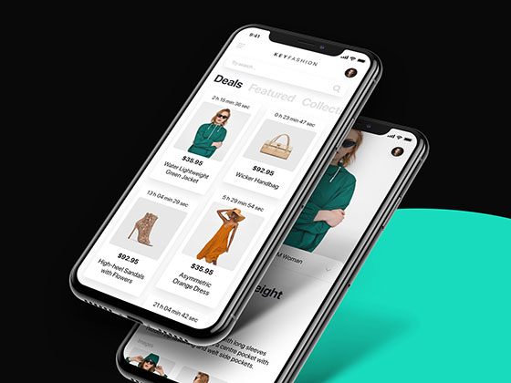 KEY 时尚商店界面包素材之家精选sketch素材