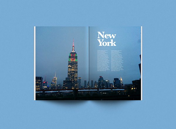 一套高质量杂志小样展示模板[PSD]