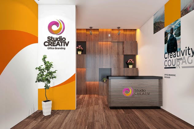 工作室/办公室品牌样机模板v2 Studio/ Office Branding Mockups V2插图(7)