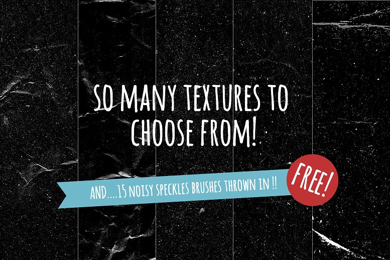 斑点噪点做旧风格纹理背景 Speckles & Noise插图(4)