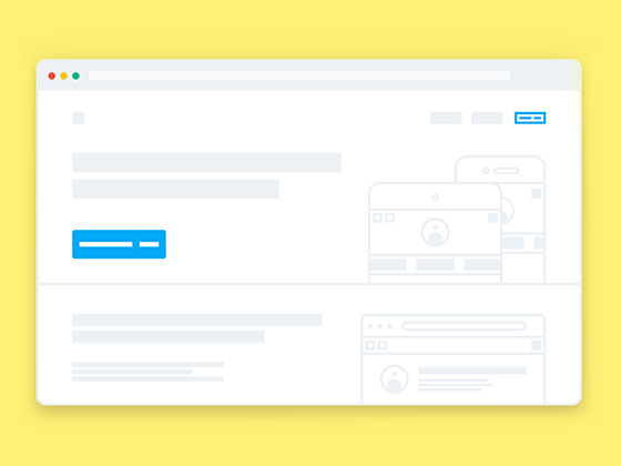 Lil 着陆页线框素材之家精选sketch素材