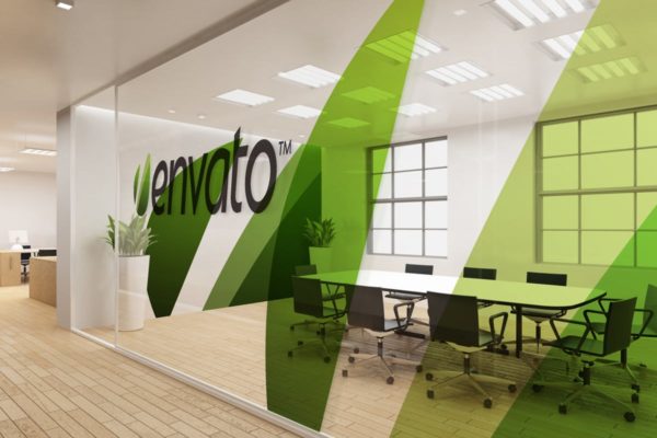 企业会议室/办公室场景样机模板 Office Interior Branding Mockups