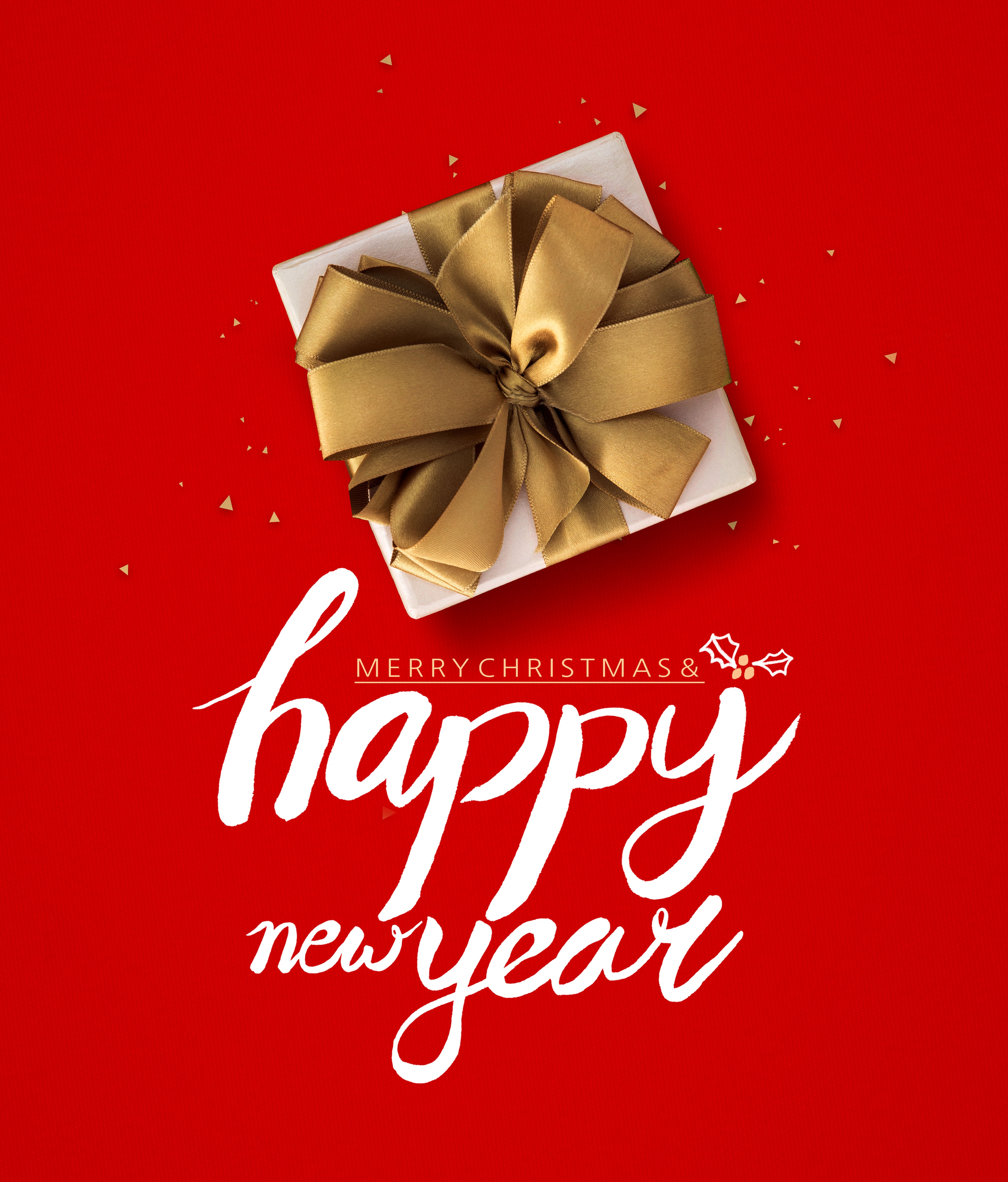 圣诞&新年主题海报/传单贺卡/设计psd素材插图(1)